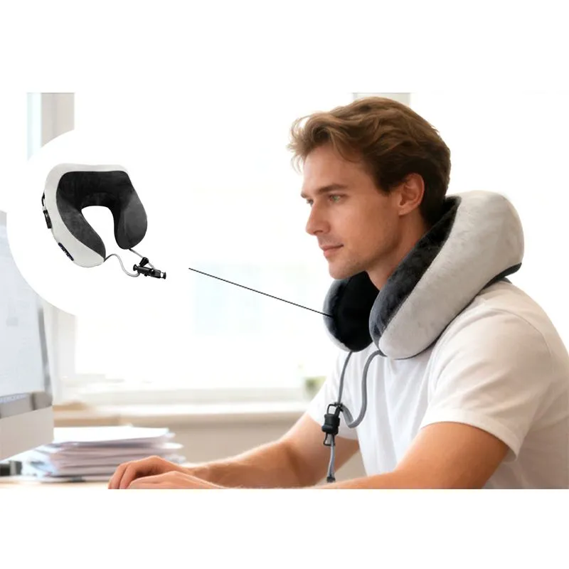 Массажная подушка Zen, черный с логотипом компании. Цена . Артикул ARDN21032.02