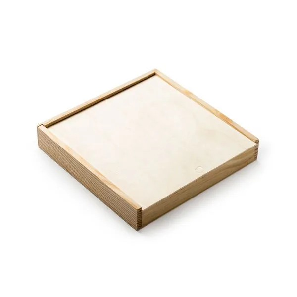 Набор из 4 игр GALVY, Бежевый с логотипом компании. Цена 669 ₽. Артикул ARDNJU1014S129