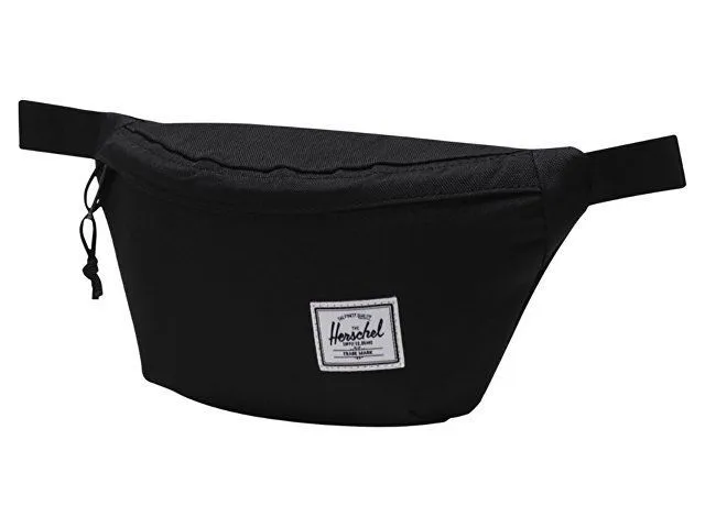Herschel Classic™ поясная сумка, сплошной черный с логотипом компании. Цена 9 872 ₽. Артикул AROA12072090