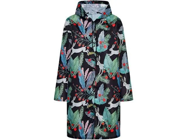 Дождевик «Зайцы». Varvara с логотипом компании. Цена 7 268 ₽. Артикул AROA90012