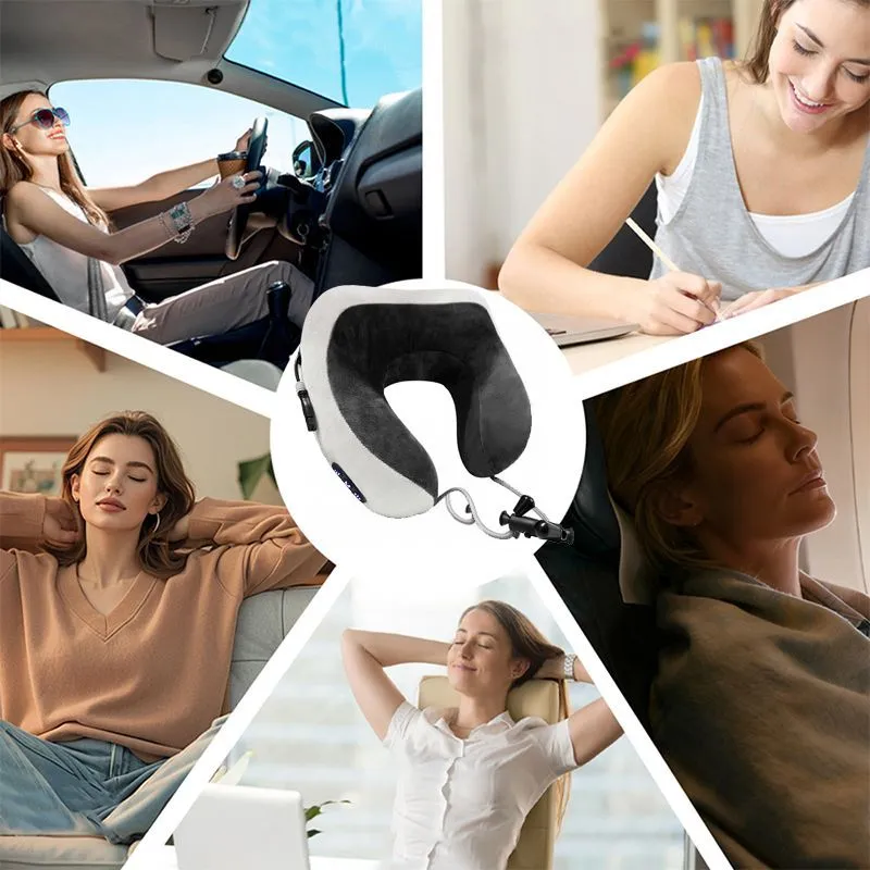 Массажная подушка Zen, черный с логотипом компании. Цена . Артикул ARDN21032.02