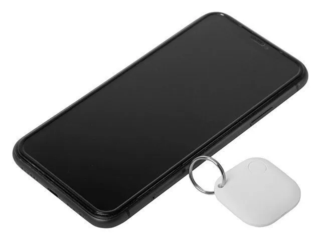 Смарт Bluetooth трекер для поиска вещей «Finder», белый с логотипом компании. Цена 740 ₽. Артикул AROA623310