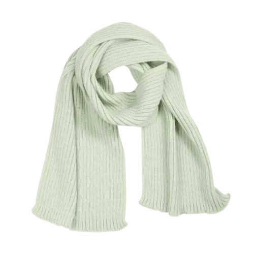 Шарф Forges вязаный, салатовый