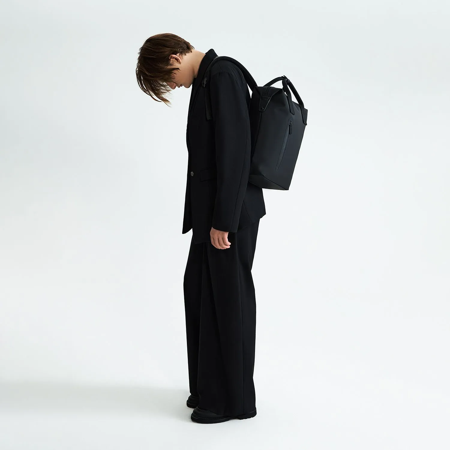 Рюкзак Madrid, черный с логотипом компании. Цена 6 645 ₽. Артикул prtb20086.010