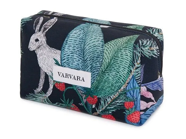Косметичка «Зайцы». Varvara с логотипом компании. Цена 4 198 ₽. Артикул AROA90006