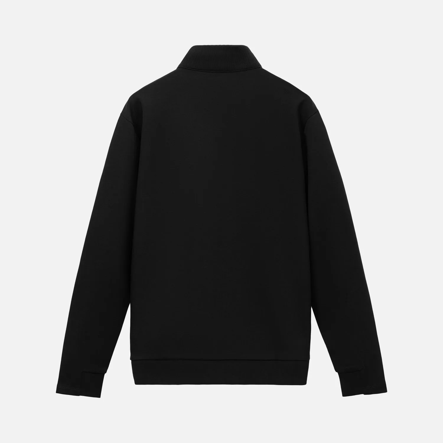 Толстовка на молнии ASTIN черная с логотипом компании. Цена 4 365 ₽. Артикул prtb23011.010