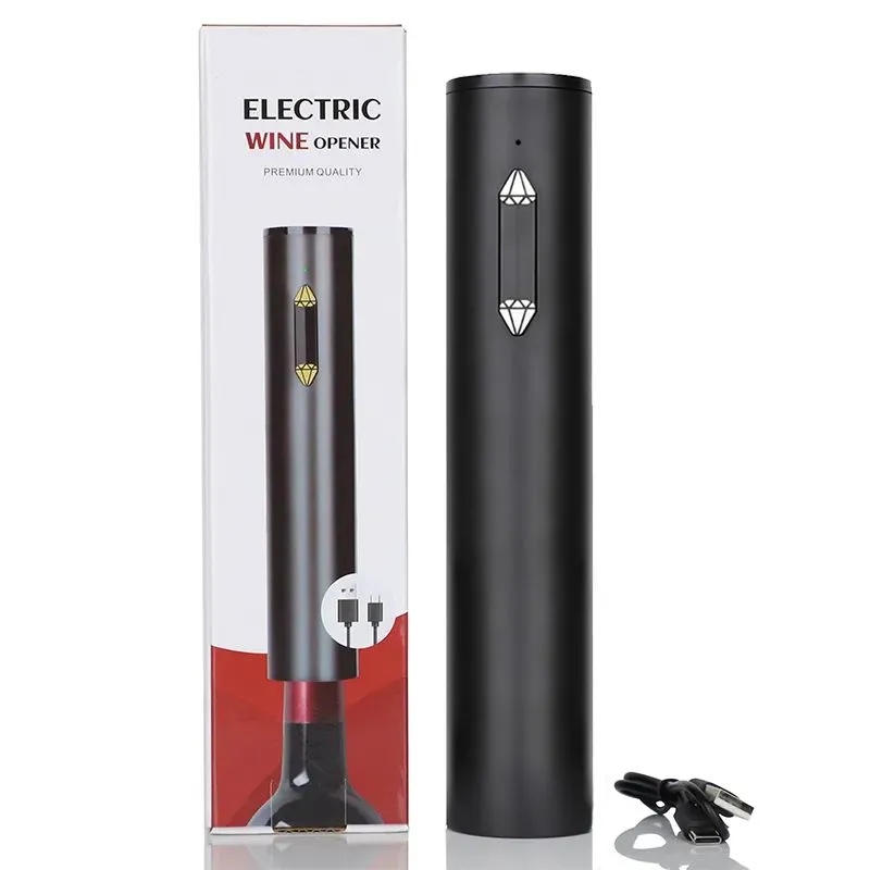 Винный электрический штопор Murcia, черный с логотипом компании. Цена . Артикул ARDN44011.22