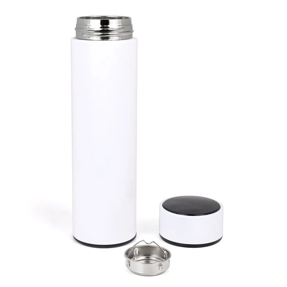 Термос Indy, белый с логотипом компании. Цена . Артикул ARDN5020.01