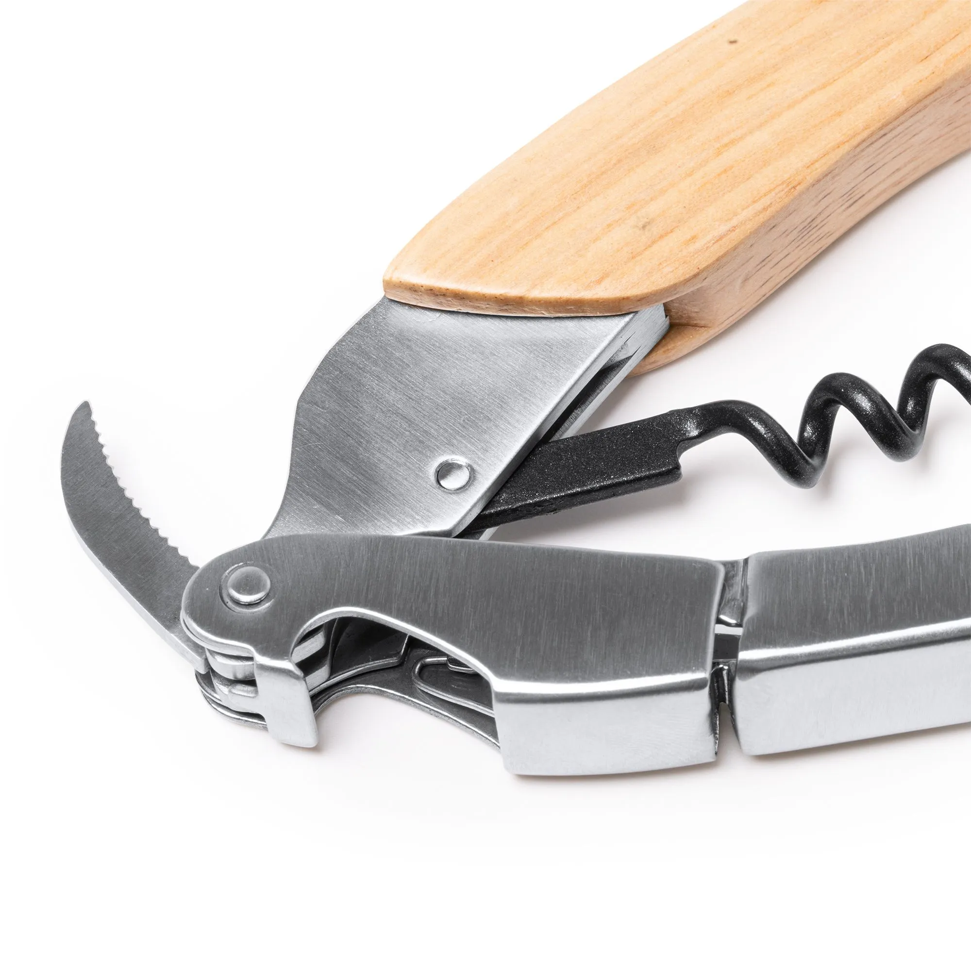 Штопор из нержавеющей стали VUREN, Бежевый с логотипом компании. Цена . Артикул ARDNSC1193S129