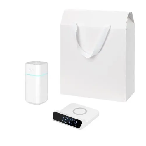 Подарочный набор Cloud NEO, Rigel, белый (увлажнитель воздуха, зарядное устройство)