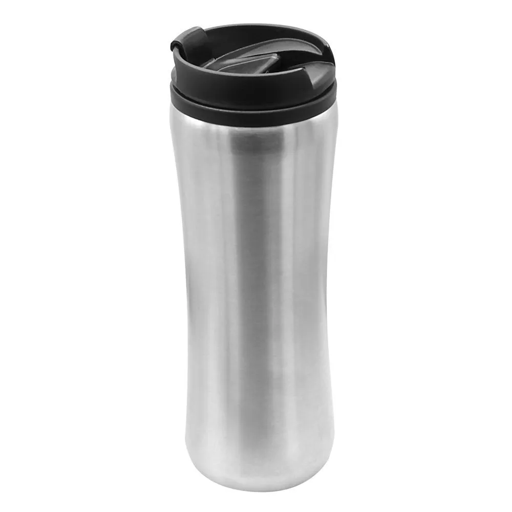 Термокружка Miora, серебряный с логотипом компании. Цена . Артикул ARDN5004.09