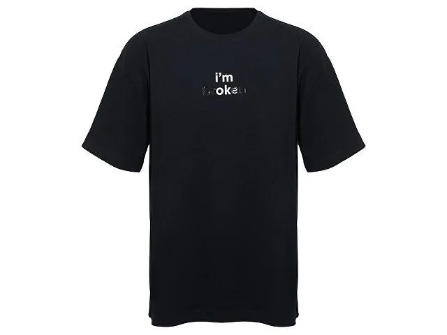 Футболка оверсайз «Vienna» унисекс , черный с нанесением Трафарет Скульптура 2 цвета с логотипом компании. Цена . Артикул AROA231399trsS