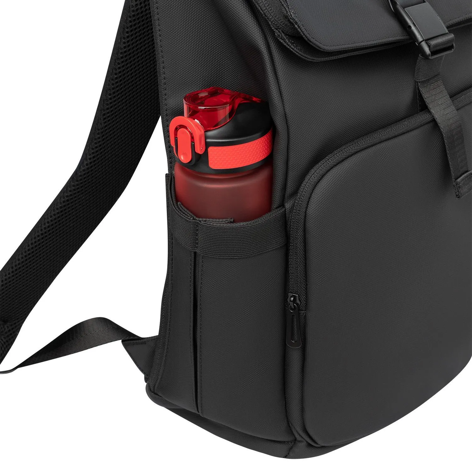 Рюкзак Grand, черный с логотипом компании. Цена 6 334 ₽. Артикул prtb20082.010