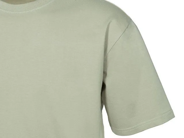 Футболка из френч терри «Warsaw» унисекс 220гр, оливковый с логотипом компании. Цена . Артикул AROA220363XS