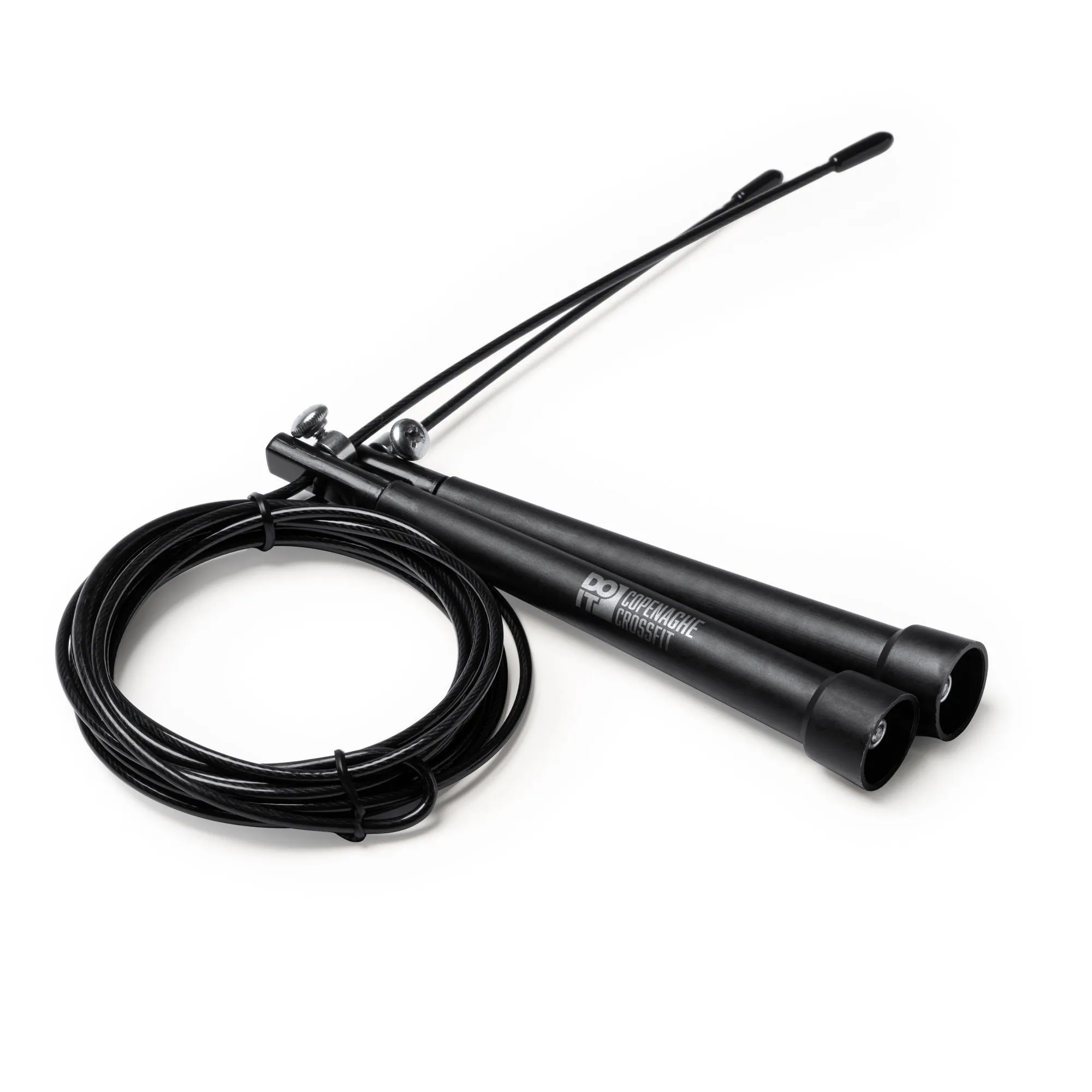 Скакалка ROCKY, Черный с логотипом компании. Цена 583 ₽. Артикул ARDNCP7094S102