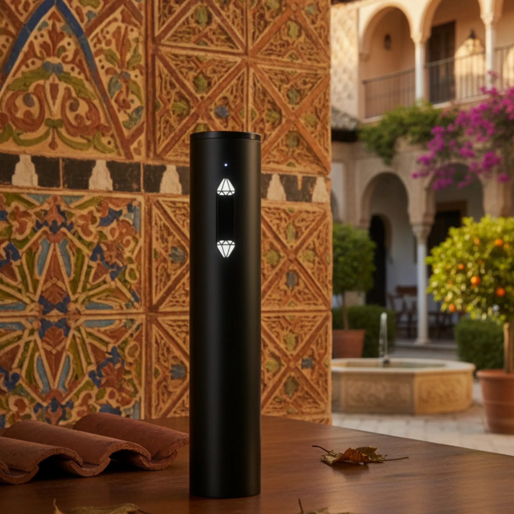 Винный электрический штопор Murcia, черный с логотипом компании. Цена . Артикул ARDN44011.22