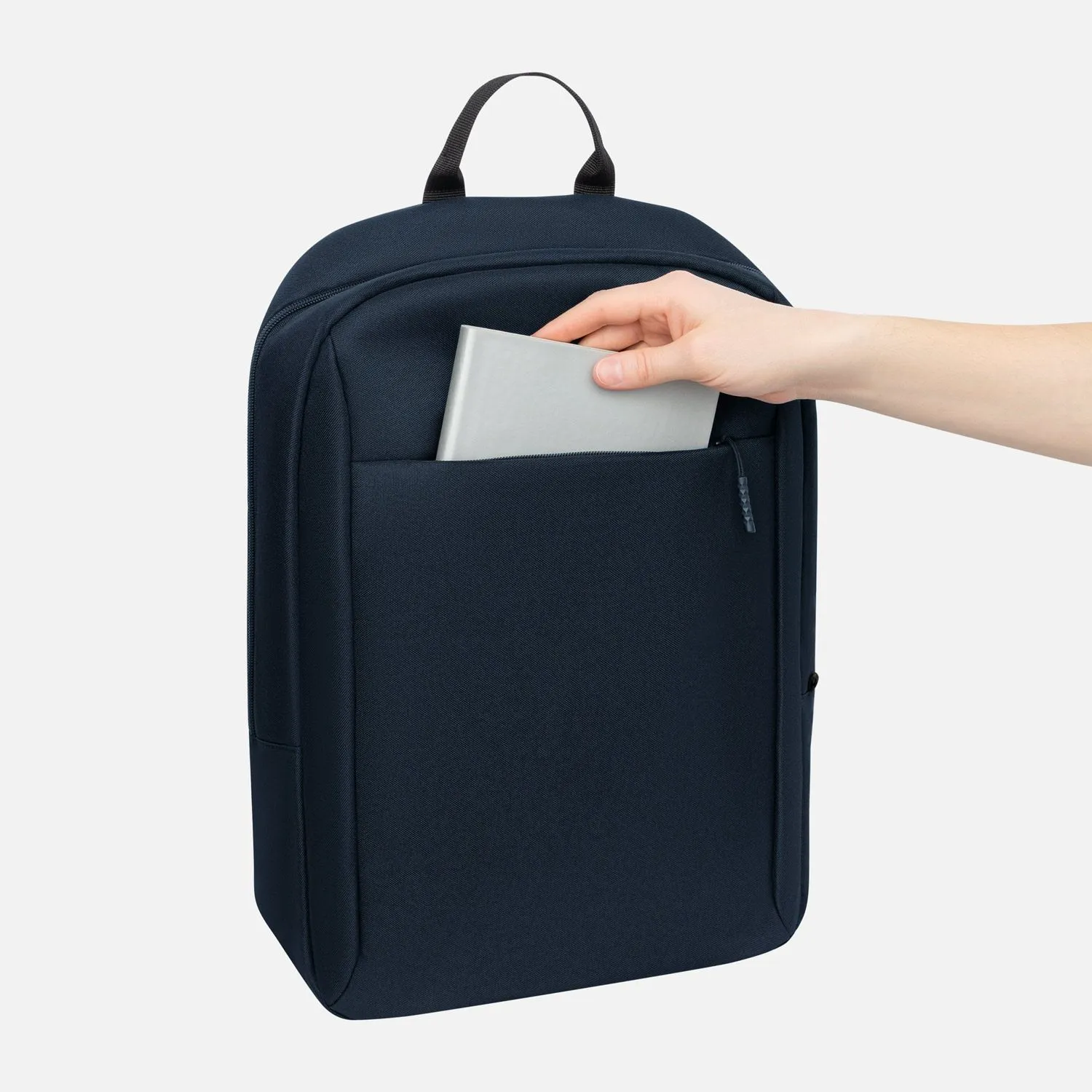 Рюкзак Sirius, синий с логотипом компании. Цена 3 715 ₽. Артикул prtb20084.030