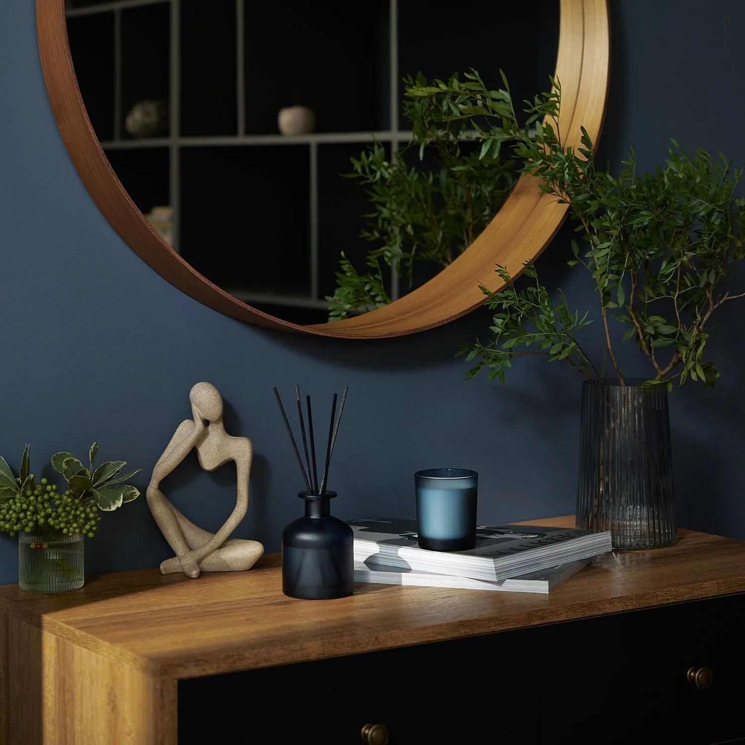 Диффузор ароматический Mizu, синий с логотипом компании. Цена 1 688 ₽. Артикул prtb730915.030