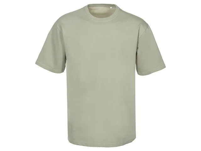 Футболка из френч терри «Warsaw» унисекс 220гр, оливковый с логотипом компании. Цена . Артикул AROA220363XS