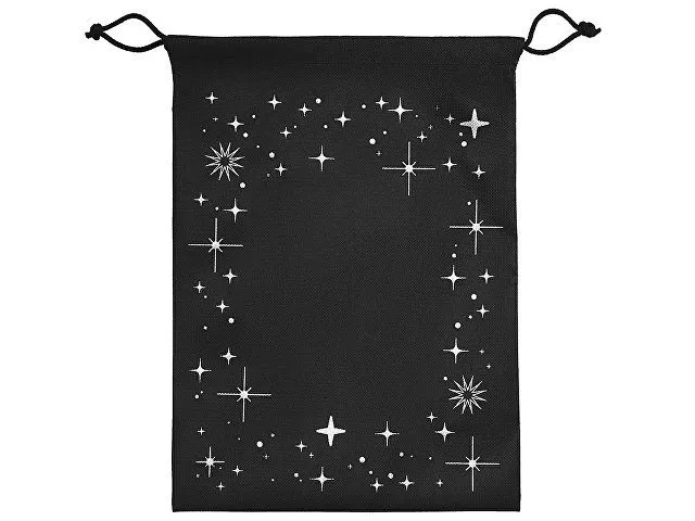 Мешок из спанбонда с новогодним дизайном "Twinkle" с логотипом компании. Цена 179 ₽. Артикул AROA134716