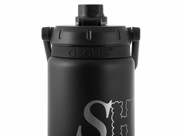 Вакуумный термос «Canyon Jug», 1430 мл, черный с гравировкой с логотипом компании. Цена 2 331 ₽. Артикул AROA842125gr