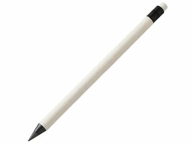 Вечный карандаш из тетра-паков с ластиком "Milkpen", молочный с логотипом компании. Цена 54 ₽. Артикул AROA110923