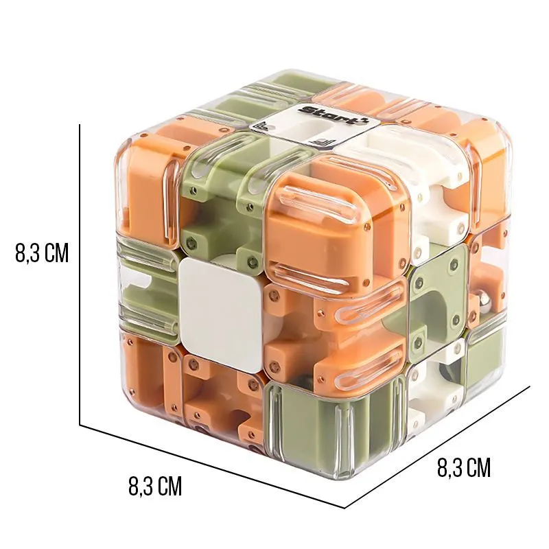 Антистресс-головоломка TURN & TWIST, прозрачный с логотипом компании. Цена 1 027 ₽. Артикул ARDN15007.25