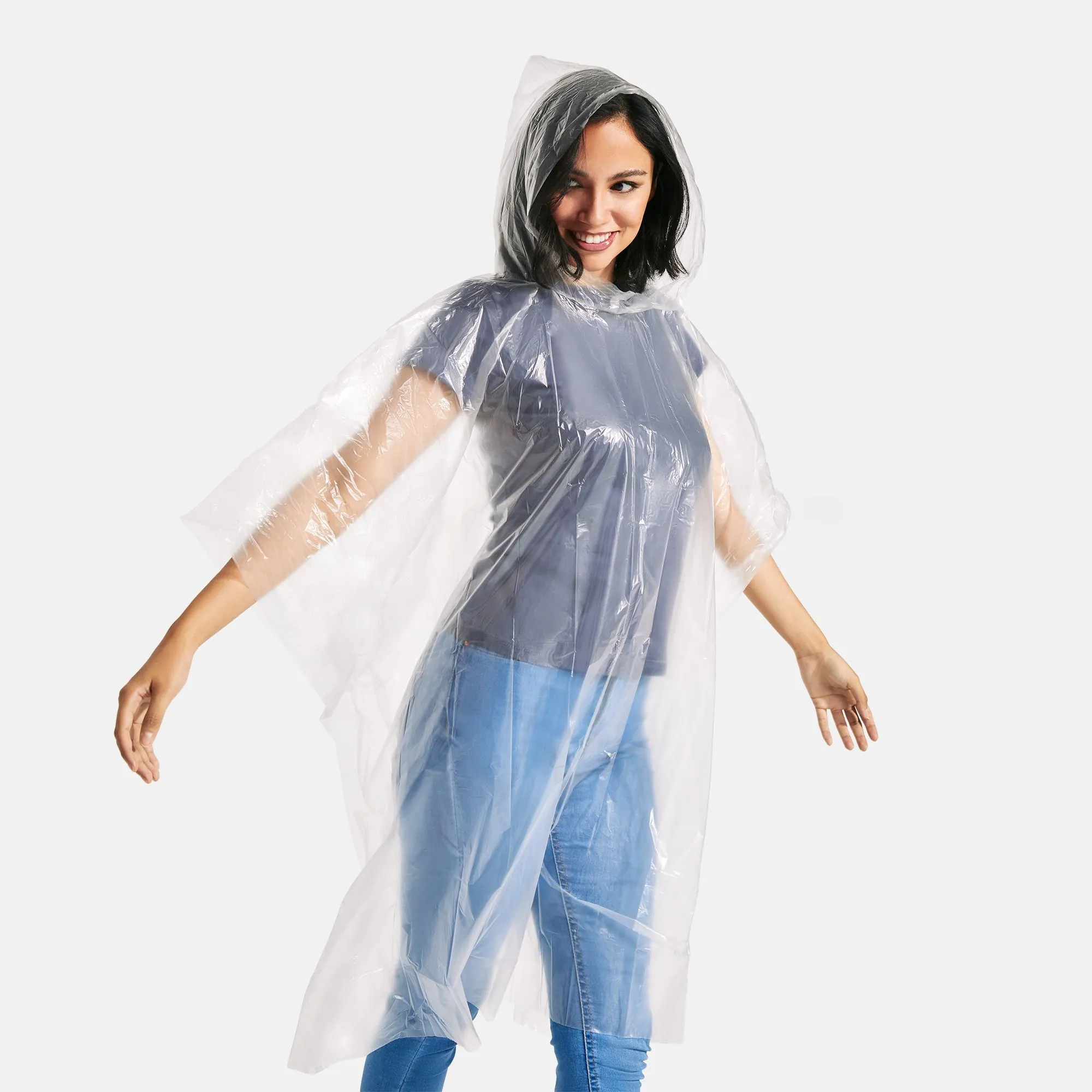 Дождевик водонепроницаемый VOSTOK, Белый с логотипом компании. Цена . Артикул ARDNCB5602S100