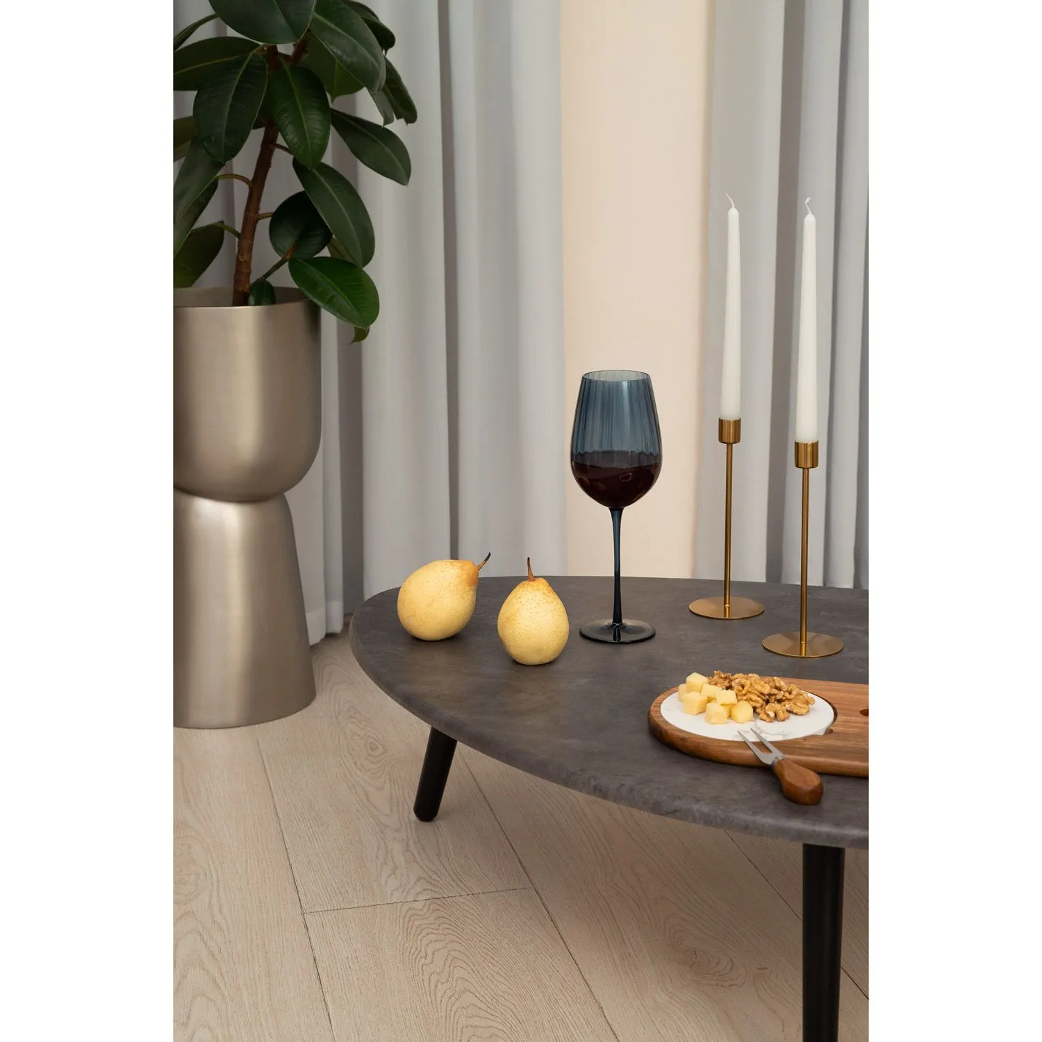 Бокал для вина Toscana, синий с логотипом компании. Цена 766 ₽. Артикул prtb730836.030