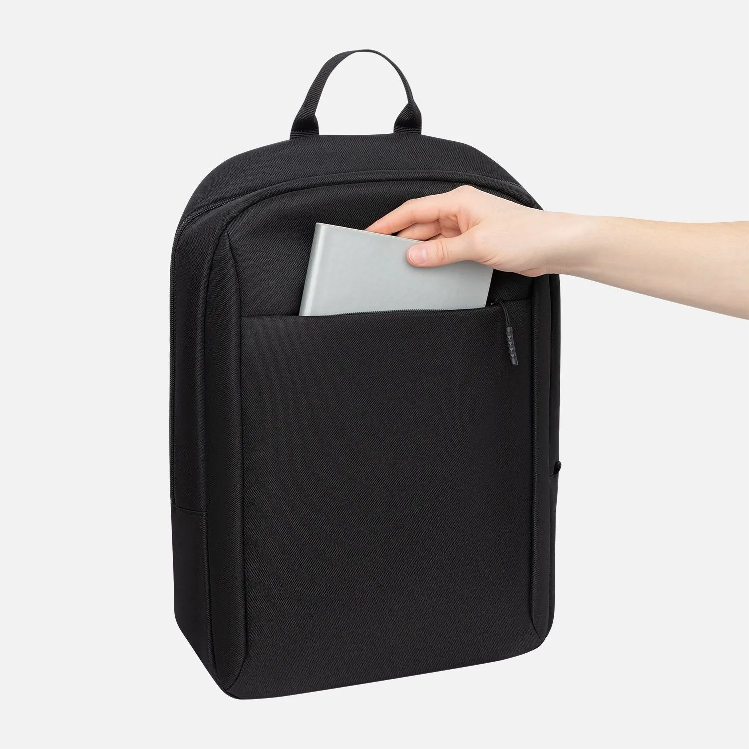 Рюкзак Sirius, черный с логотипом компании. Цена 3 715 ₽. Артикул prtb20084.010