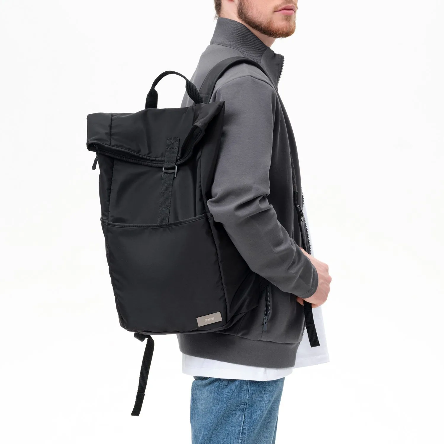 Рюкзак Boston, черный с логотипом компании. Цена 4 567 ₽. Артикул prtb20075.010