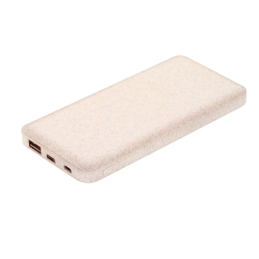 Внешний аккумулятор Silosymmo 10000 mAh, натуральный с логотипом компании. Цена 826 ₽. Артикул ARDN2026.00