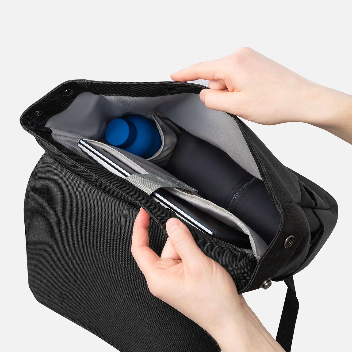 Рюкзак Marco, черный с логотипом компании. Цена 3 153 ₽. Артикул prtb20085.010