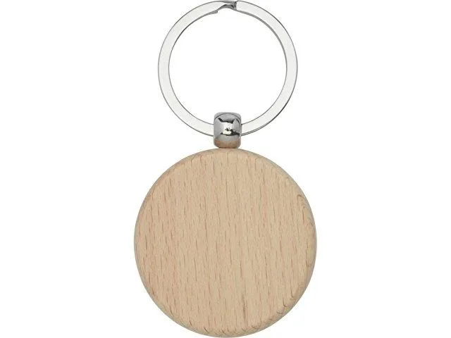 Круглый брелок Giovanni из бука, дерево с логотипом компании. Цена 146 ₽. Артикул AROA11812071