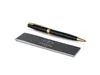 Ручка шариковая «Parker Sonnet Core Black Lacquer GT», черный/золотистый для бизнеса
