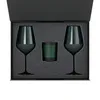 Ложемент под свечу Enigma + 2 бокала для вина в среднюю коробку-трансформер (арт. 695721)
