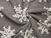 Плед Snowflake новогодний для бизнеса