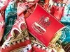 Платок "Кремль - Москва - Фаберже" для бизнеса