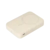 Внешний аккумулятор Юнион PD (Union PD) 10000mAh с функцией беспроводной зарядки 15W, бежевый