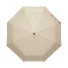 Зонт складной Азимут (Azimut), бежевый
