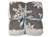 Плед Snowflake новогодний для бизнеса