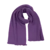 Шарф Forges вязаный, фиолетовый