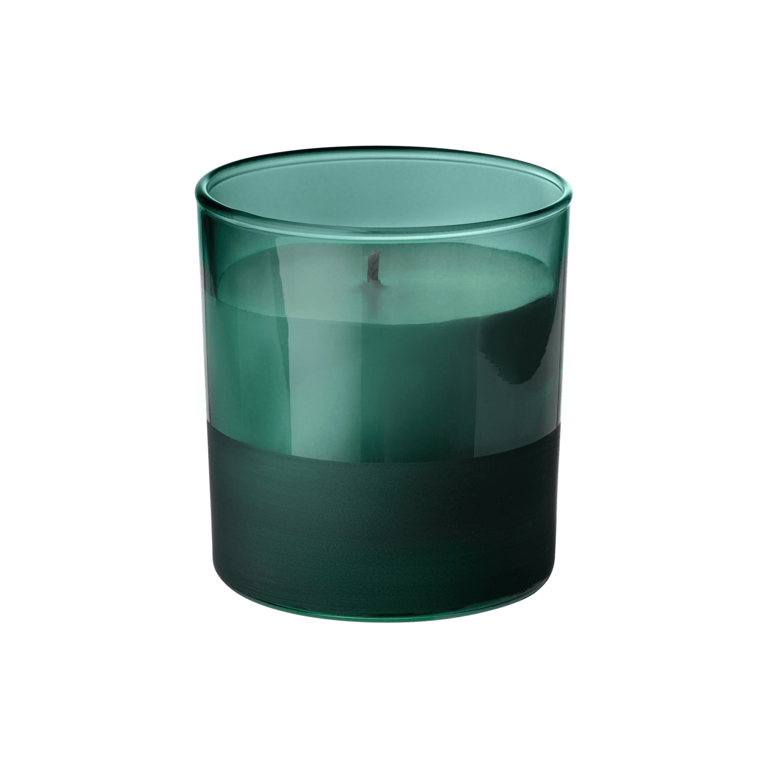 Ароматическая свеча Emerald, зеленая