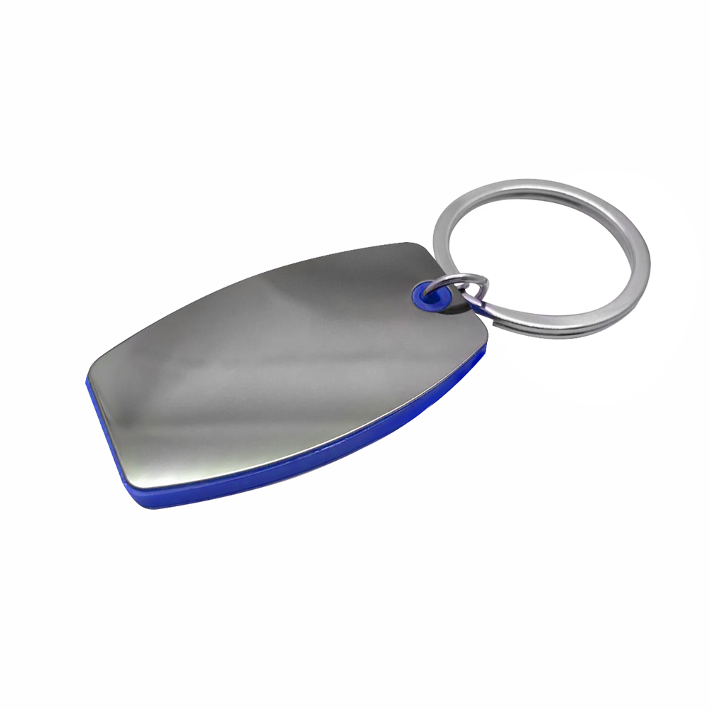 Брелок Nobel, металлический, синий для бизнеса