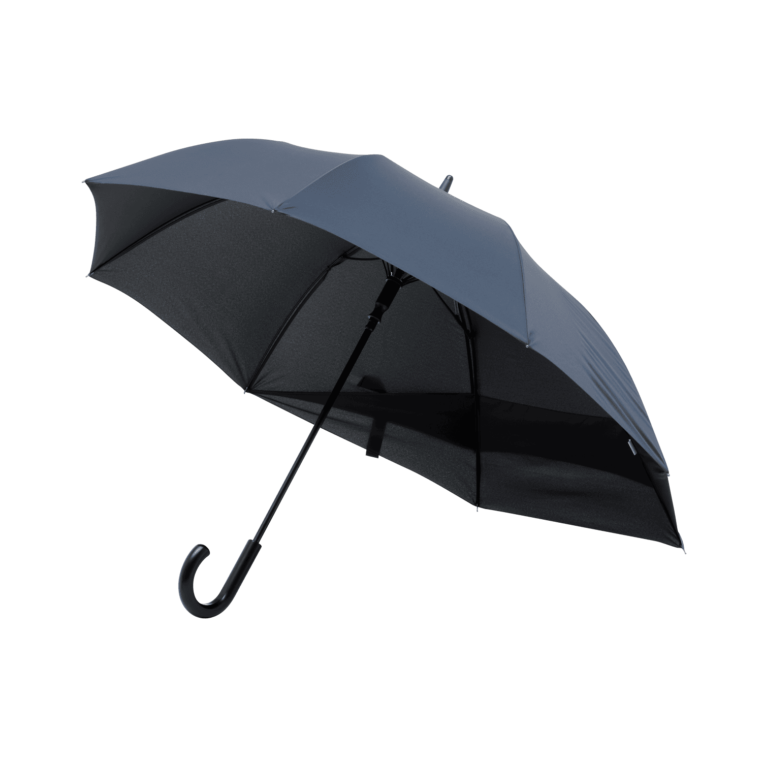 Зонт-трость Дюна (Dune), синий для бизнеса
