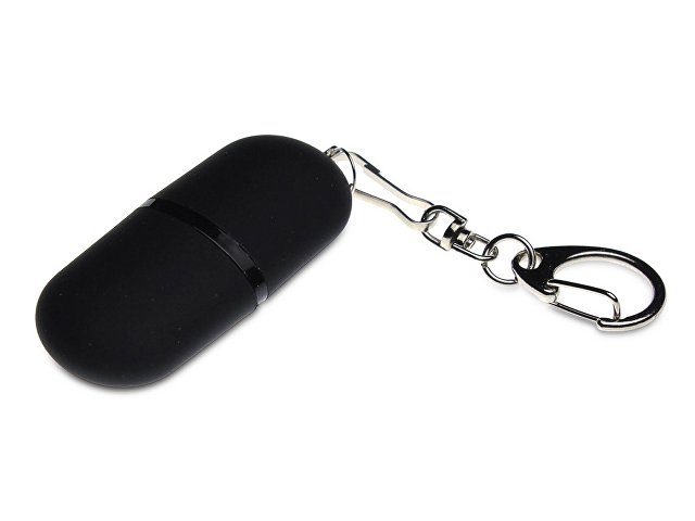USB 2.0- флешка «Goutte Soft-touch» на 32 Гб каплевидной формы для бизнеса