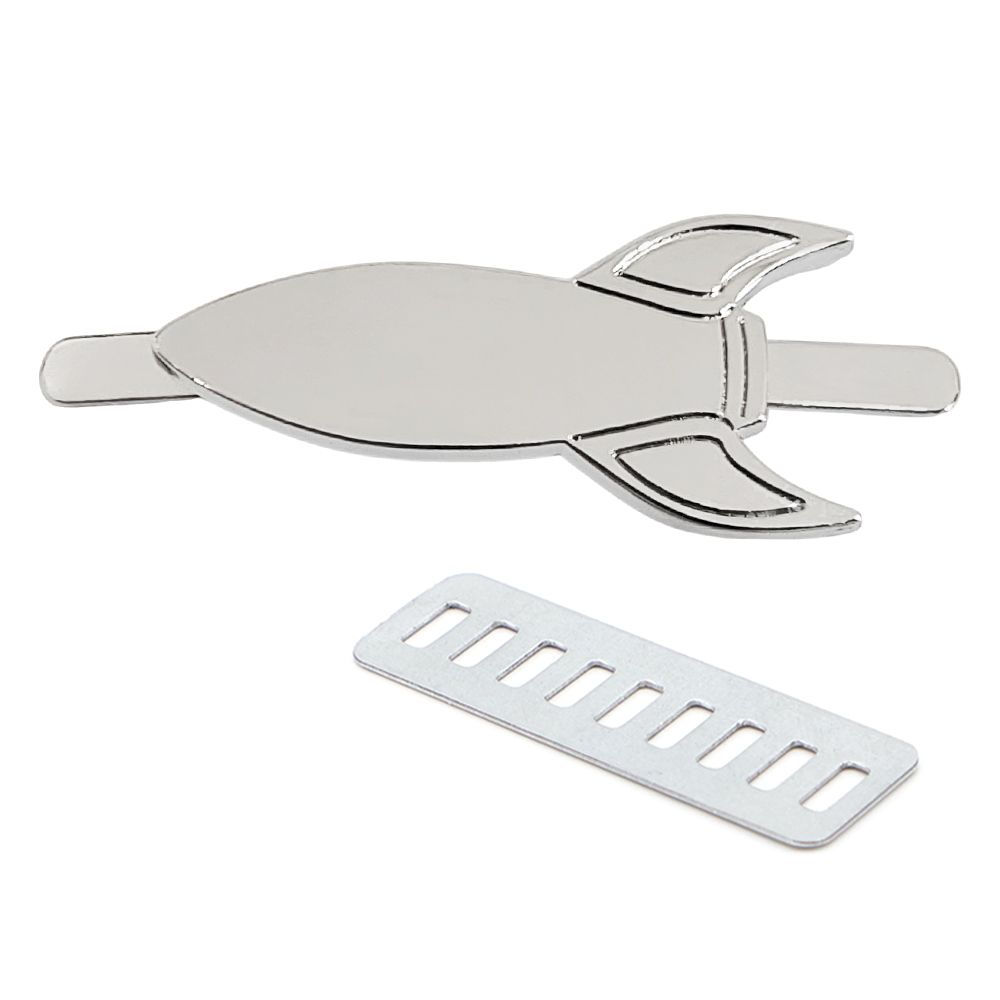 Шильд металлический - ракета