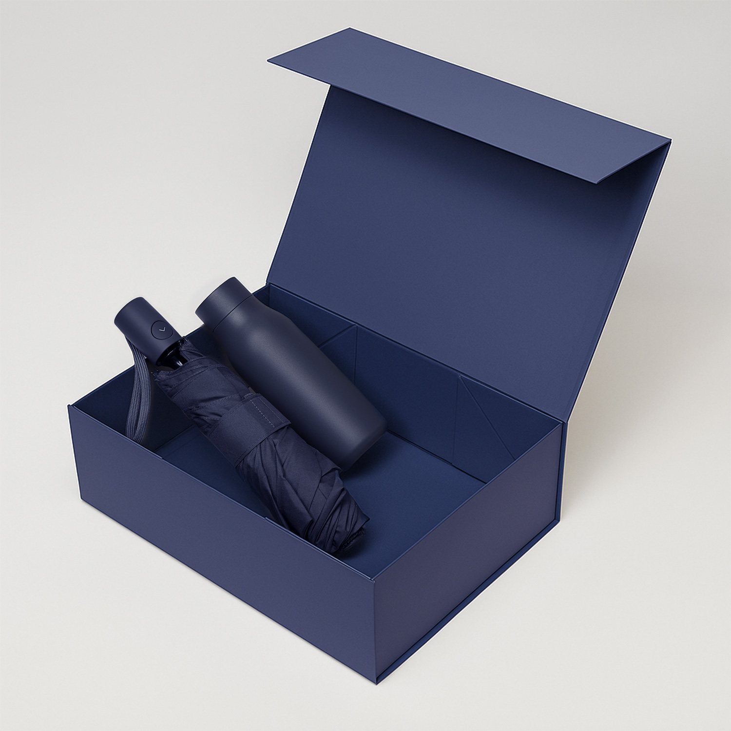 Подарочный набор Севилла (Sevilla), Атланта (Atlanta), синий (зонт, термобутылка) для бизнеса