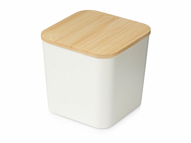 Eмкость из натуральных волокон для хранения Flake, квадратная для бизнеса