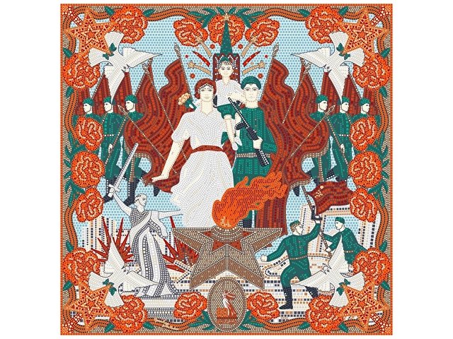 Платок «80 лет Великой Победы» для бизнеса